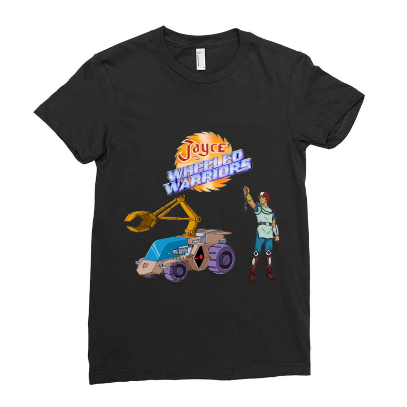 Jayce And The Wheeled Warriors Cartoon Show Ladies Fitted T-Shirt by cm-arts | Artistshot