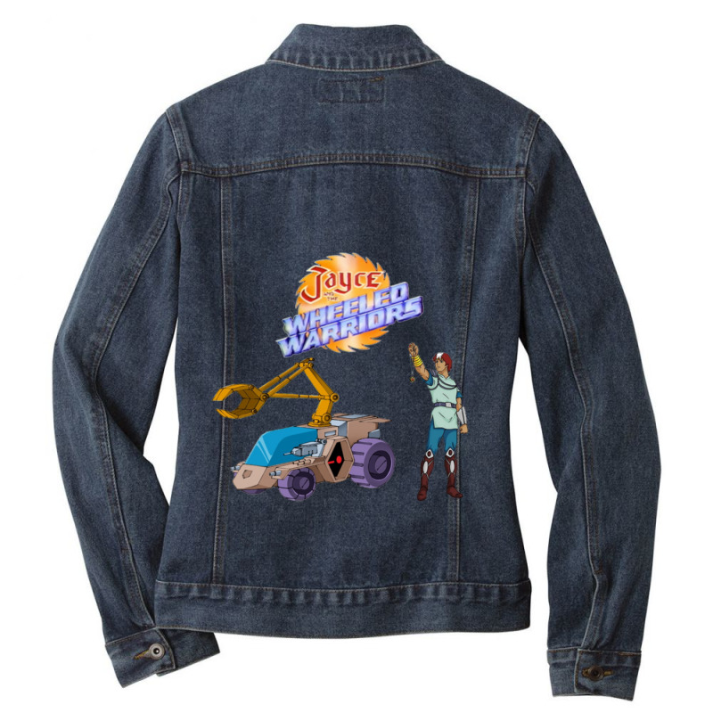 Jayce And The Wheeled Warriors Cartoon Show Ladies Denim Jacket by cm-arts | Artistshot