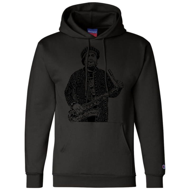 Kamasi Washington Champion Hoodie by cm-arts | Artistshot