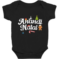 Gujarati Christmas Anandi Natal T Shirt Baby Bodysuit | Artistshot