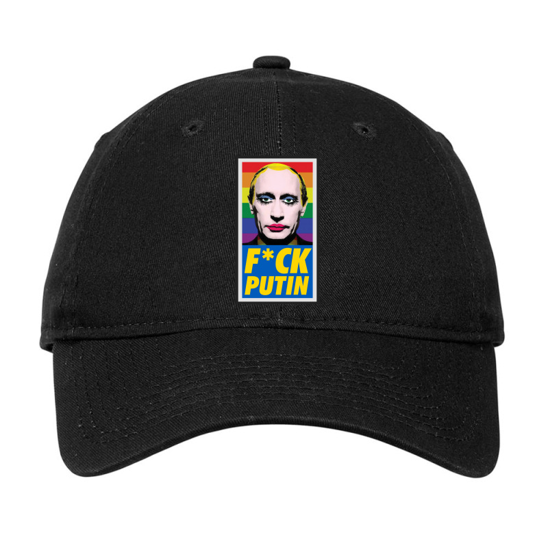 Fck Putin Adjustable Cap by cm-arts | Artistshot