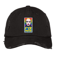 Fck Putin Vintage Cap | Artistshot