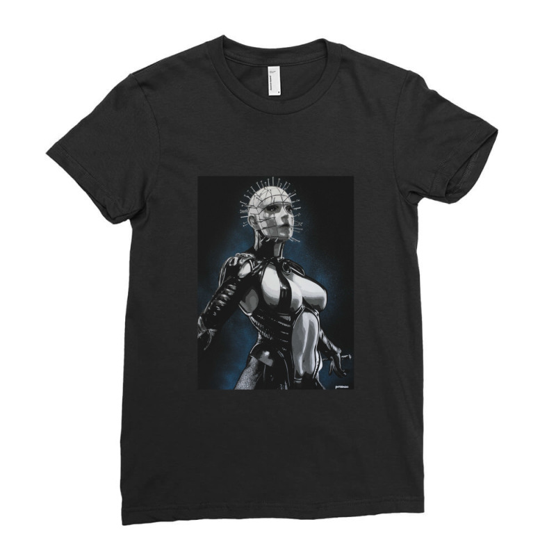 Hellraiser  Hell Priestess Ladies Fitted T-Shirt by cm-arts | Artistshot