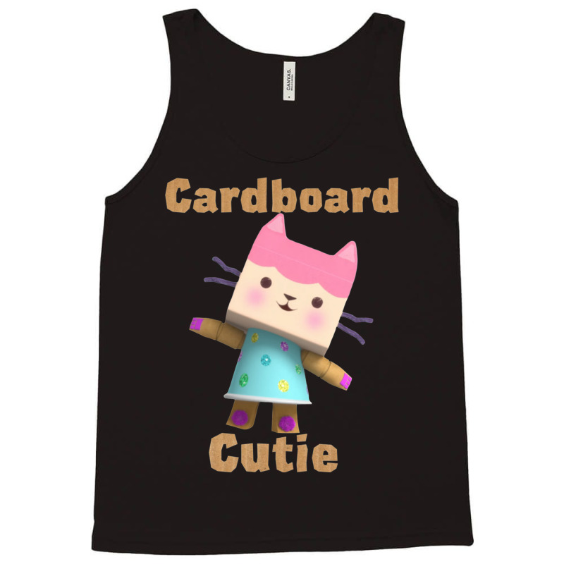 Gabbys Dollhouse Baby Box Cardboard Cutie Tank Top by cm-arts | Artistshot