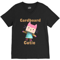 Gabbys Dollhouse Baby Box Cardboard Cutie V-neck Tee | Artistshot