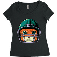 Player Cat Women's Triblend Scoop T-shirt | Artistshot