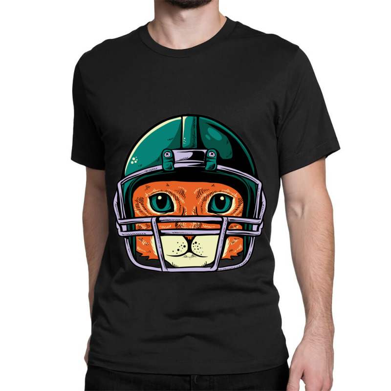 Player Cat Classic T-shirt by cm-arts | Artistshot