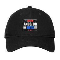 No Ifs Ands Or Buts Political Vintage T Shirt Adjustable Cap | Artistshot