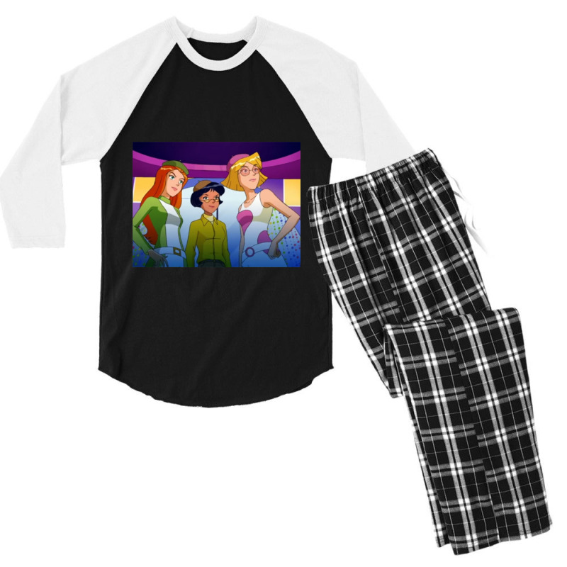 Totally Spies                        .png Men's 3/4 Sleeve Pajama Set by CHRISWILSON | Artistshot