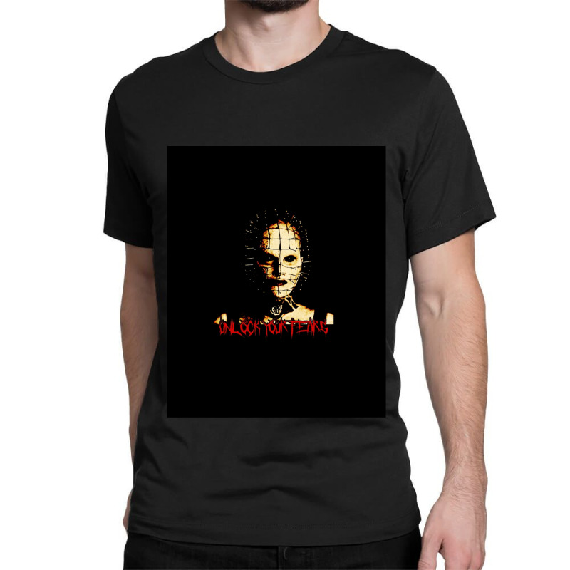 Hellraiser  Unlock Your Fears Graphic Classic T-shirt by cm-arts | Artistshot