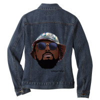 Schoolboy Q  Rshh Cartoon Ladies Denim Jacket | Artistshot