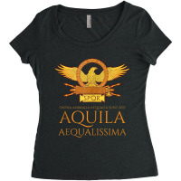 Ancient Rome   Latin Language   The Eagle Is The Most Equal Tank Top Women's Triblend Scoop T-shirt | Artistshot