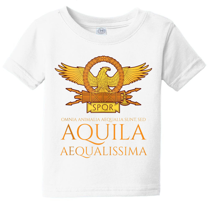 Ancient Rome   Latin Language   The Eagle Is The Most Equal Tank Top Baby Tee by cm-arts | Artistshot