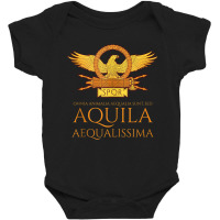 Ancient Rome   Latin Language   The Eagle Is The Most Equal Tank Top Baby Bodysuit | Artistshot