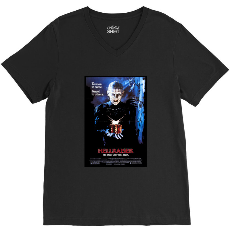 Hellraiser (1987) Clive Barker V-Neck Tee by cm-arts | Artistshot