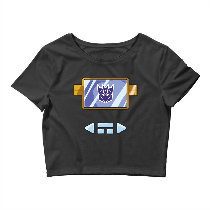 Soundwave Chest Crop Top by cm-arts | Artistshot