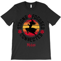 Funny Mulan Live Action Strong Focused Connected Silhouette T-shirt | Artistshot