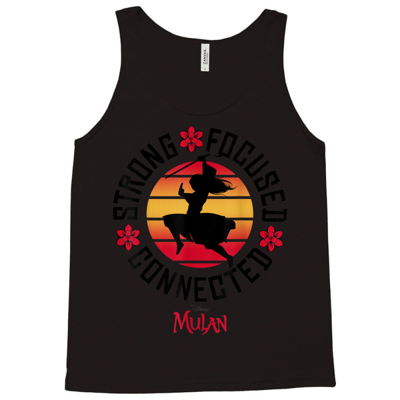 Funny Mulan Live Action Strong Focused Connected Silhouette Tank Top | Artistshot