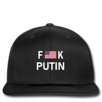 Vladimir Putin With The United States Flag   Putin Printed Hat | Artistshot