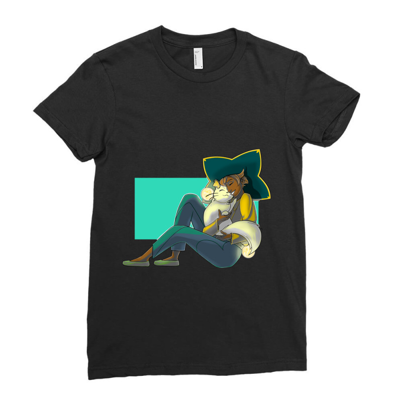 Stella And Daffodil Ladies Fitted T-Shirt by cm-arts | Artistshot