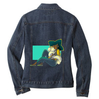 Stella And Daffodil Ladies Denim Jacket | Artistshot