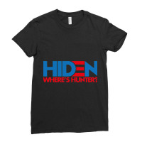 Hiden Wheres Hunter Ladies Fitted T-shirt | Artistshot