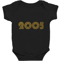 2005   Birth Year Milestone Birthday Retro Funk Disco Premium T Shirt Baby Bodysuit | Artistshot