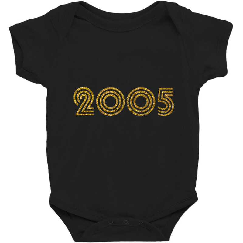 2005   Birth Year Milestone Birthday Retro Funk Disco Premium T Shirt Baby Bodysuit by cm-arts | Artistshot