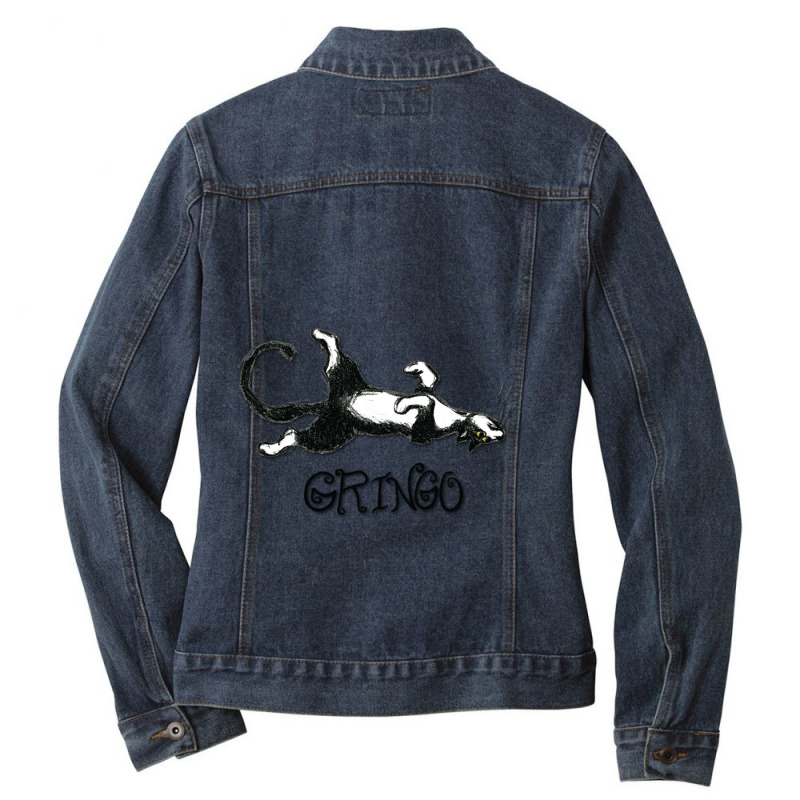 The One And Only Gringo Thundercat Lazy Ladies Denim Jacket by cm-arts | Artistshot