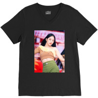 Newjeans Minji  Attention V-neck Tee | Artistshot