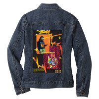 Thunder Cat Ladies Denim Jacket | Artistshot