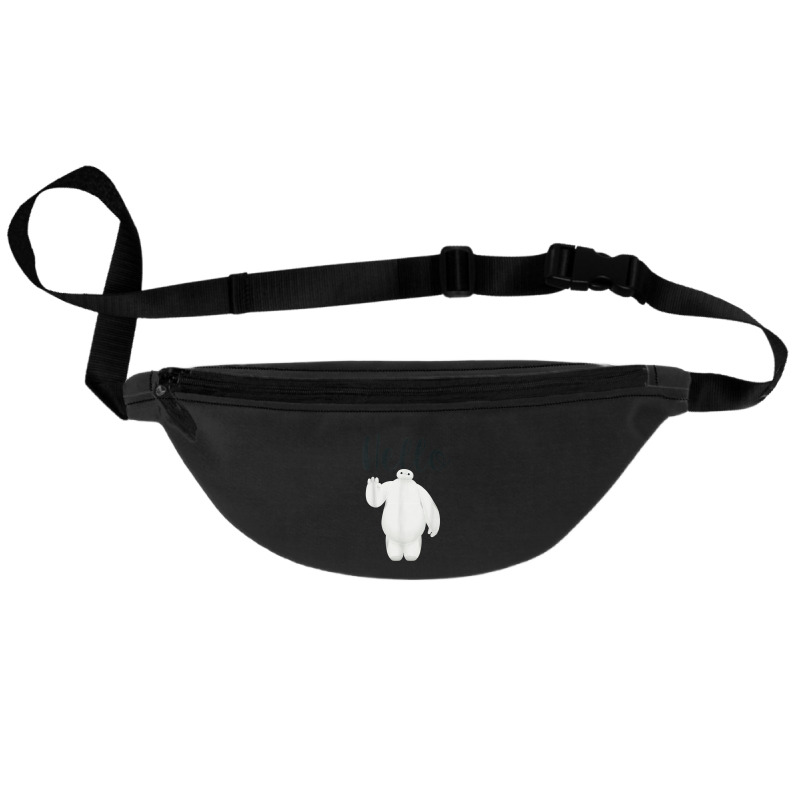 Funny Big Hero 6 Baymax Hello Wave Graphic Fanny Pack | Artistshot