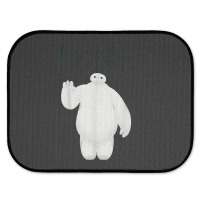 Funny Big Hero 6 Baymax Hello Wave Graphic Rear Car Mat | Artistshot