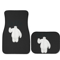 Funny Big Hero 6 Baymax Hello Wave Graphic Full Set Car Mats | Artistshot