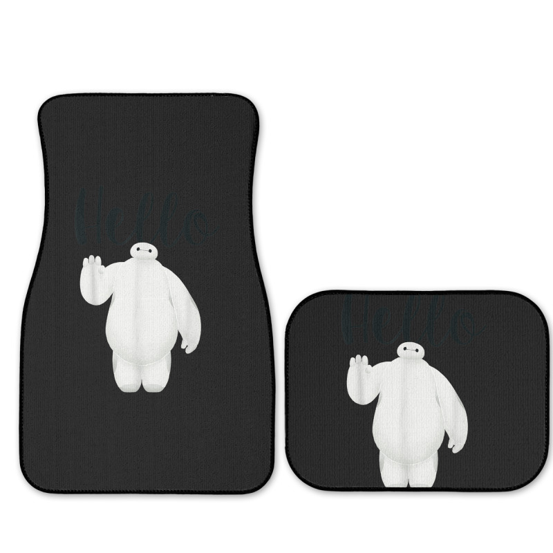 Funny Big Hero 6 Baymax Hello Wave Graphic Full Set Car Mats | Artistshot