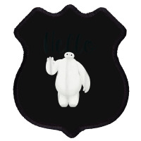 Funny Big Hero 6 Baymax Hello Wave Graphic Shield Patch | Artistshot