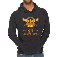 Ancient Rome   Latin Language   The Eagle Is The Most Equal Premium T Vintage Hoodie | Artistshot