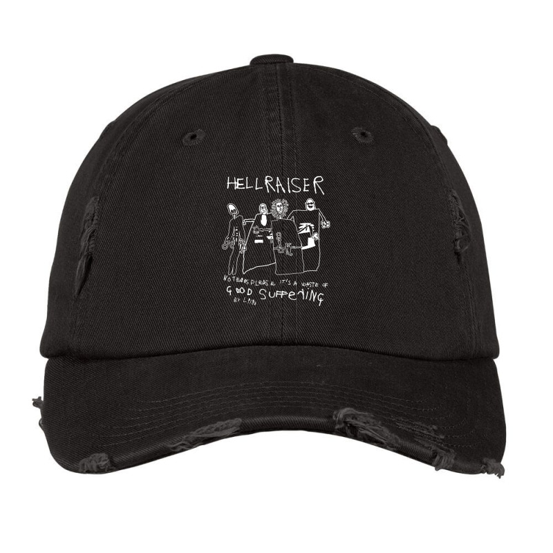 Hellraiser Drawing Vintage Cap by cm-arts | Artistshot