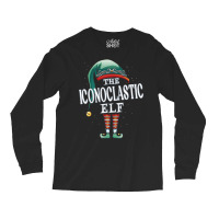 Iconoclastic Elf Christmas Group Xmas Pajama Party Long Sleeve T Shirt Long Sleeve Shirts | Artistshot