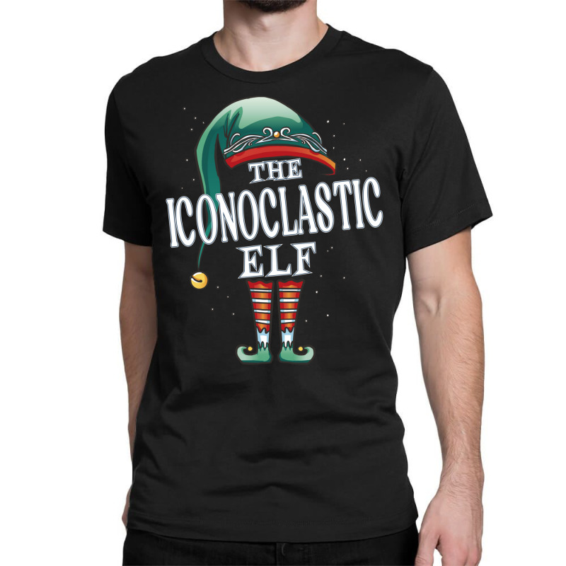 Iconoclastic Elf Christmas Group Xmas Pajama Party Long Sleeve T Shirt Classic T-shirt by cm-arts | Artistshot