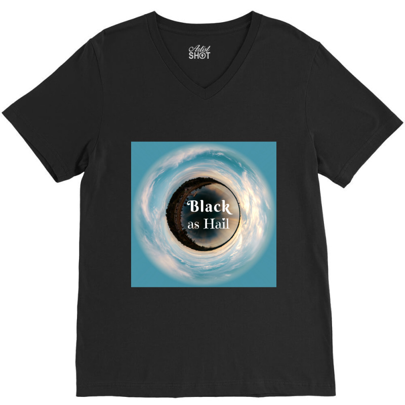 Black As Hail 06 V-Neck Tee by cm-arts | Artistshot