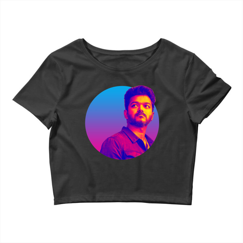 Thalapathy Vijay Classic Crop Top by cm-arts | Artistshot