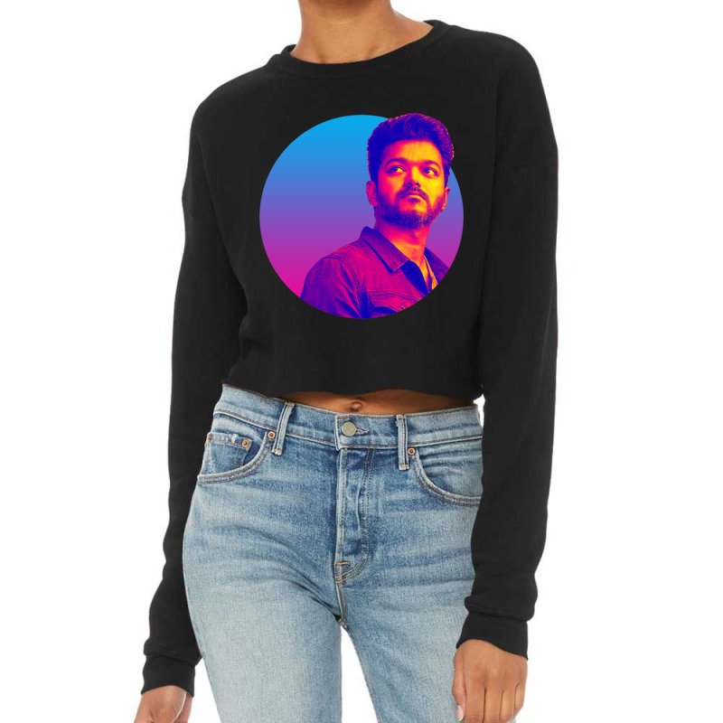 Thalapathy Vijay Classic Cropped Sweater by cm-arts | Artistshot