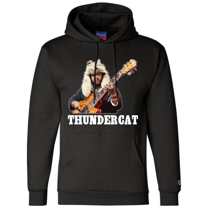 Thundercat Painted Style Champion Hoodie by cm-arts | Artistshot