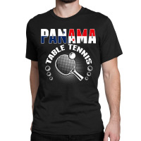 Panama Table Tennis Fans Jersey Panamanian Ping Pong Lovers Tank Top Classic T-shirt | Artistshot