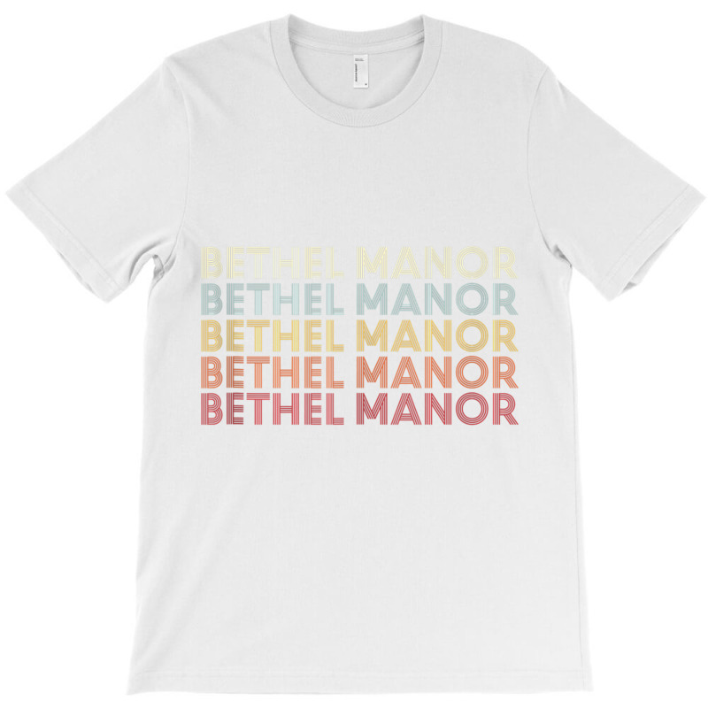 Bethel Manor Virginia Bethel Manor Va Retro Vintage Text Tank Top T-shirt | Artistshot