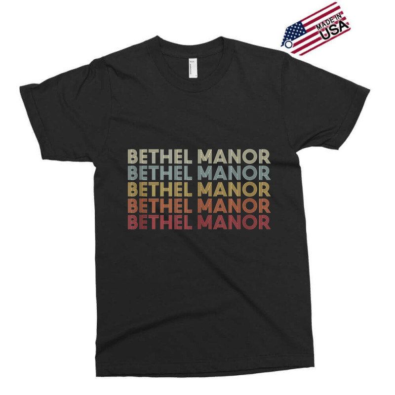 Bethel Manor Virginia Bethel Manor Va Retro Vintage Text Tank Top Exclusive T-shirt | Artistshot