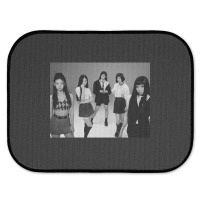 Newjeans 2022  Black And White Rear Car Mat | Artistshot