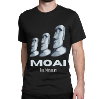 Rapa Nui Moai Easter Islands Statue Heads Mystery Classic T-shirt | Artistshot