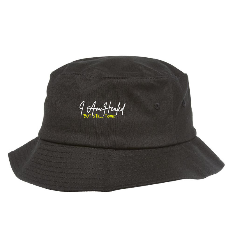 Healed & Toxic Premium T Shirt Bucket Hat by cm-arts | Artistshot